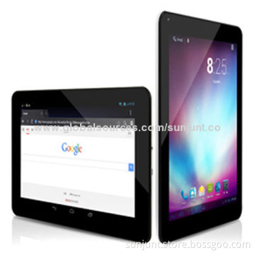 3G 9.7-inch MTK8382 Quad-core Tablet PCs, 6,000mAh Polymer Battery